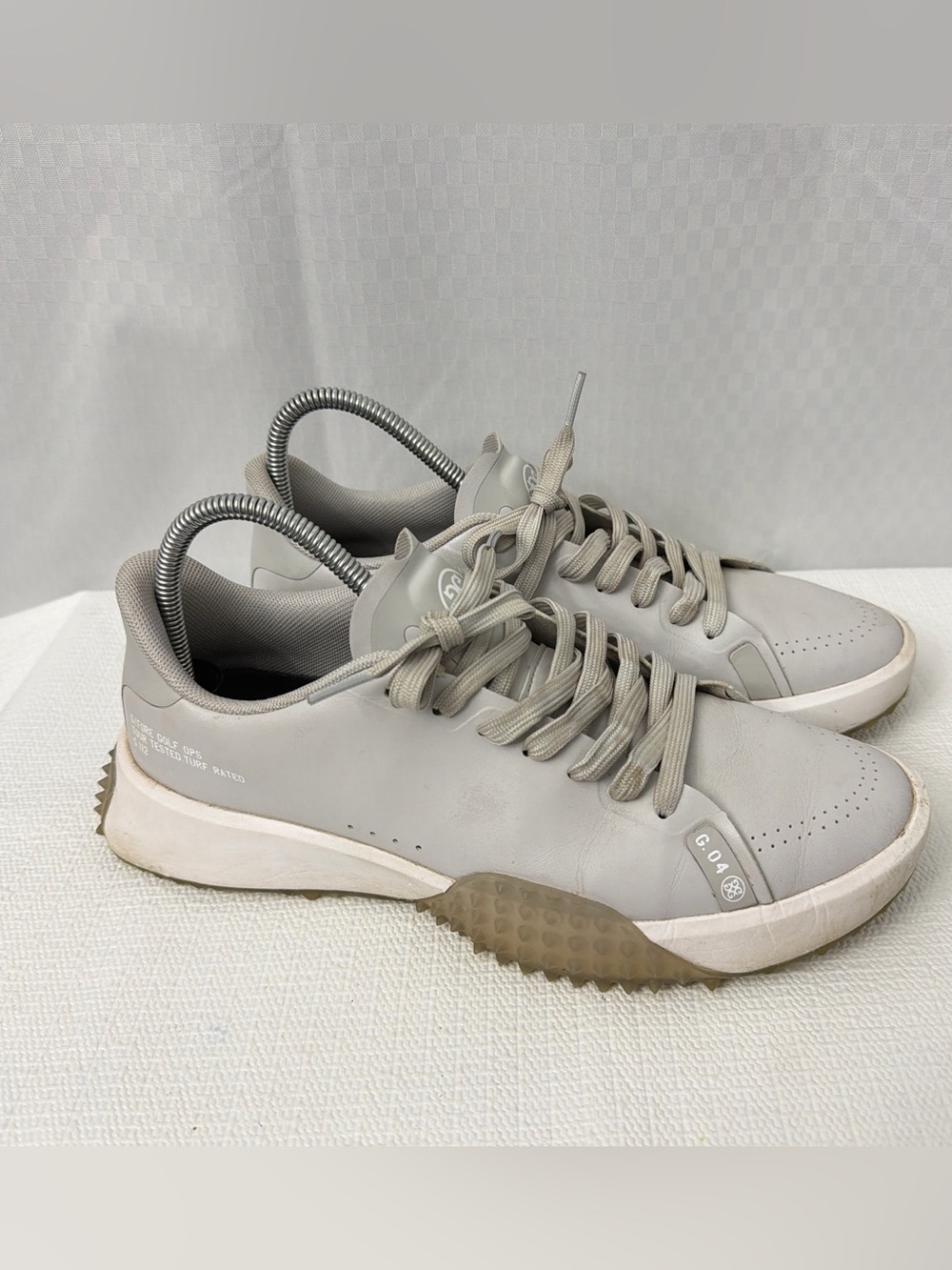 G/FORE Men's G.112 Golf Shoes Nimbus Gray Spikeless Size 8.5